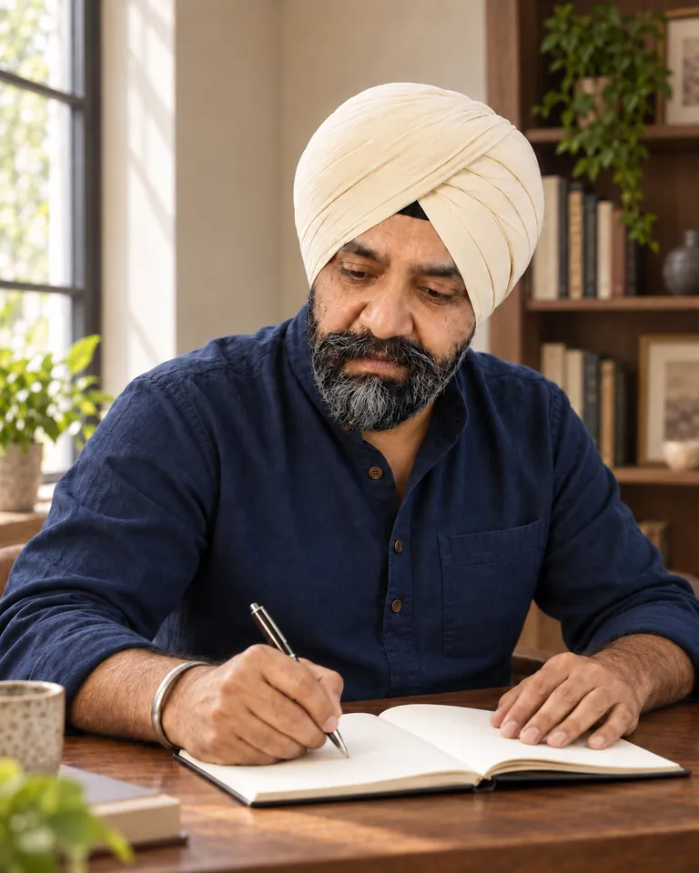 Portrait of Vinay Singh Mediratta
